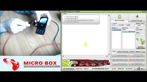 How to put LG KU380 in Emergency Mode with Micro-Box - www.micro-box.com