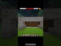 I Built A SECRET Minecraft Garage 😳#viral #minecraft #shorts