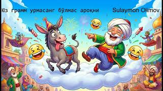 Хангомалар. Юз грамм урмасанг бўлмас ароқни