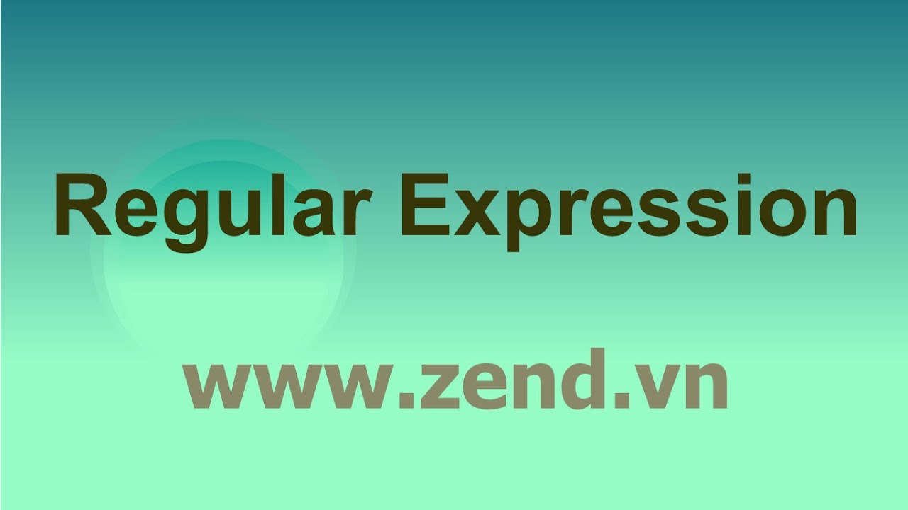 Tập hợp ký hiệu trong biểu thức chính quy - PHP Regular Expression ...