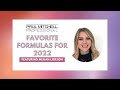 Favorite Formulas for 2022