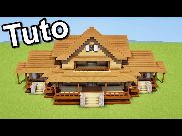 Minecraft Tuto Comment Faire Une Maison