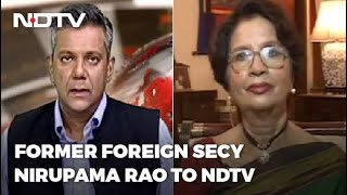 'The Fractured Himalaya': Ex-Diplomat Nirupama Rao On India-China Conflict