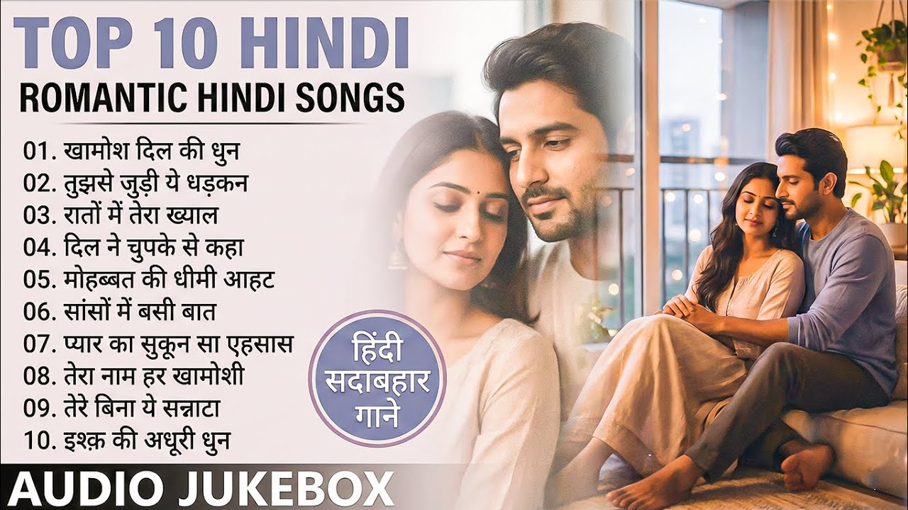Top 10 Romantic Hindi Songs | Audio Jukebox | Bollywood Love Songs | Evergreen Melodies