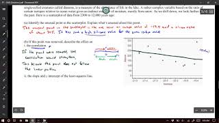 AP Stats - Ch3 Practice Test (Q12)