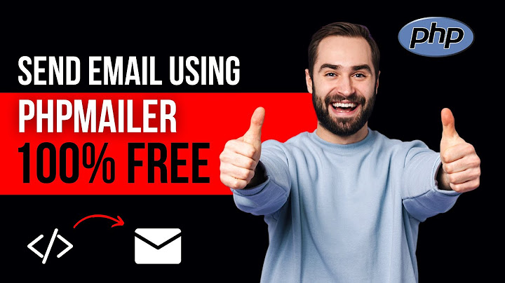 PHPMailer | Send Mail Using PHP | Send Email Using PHP For 100% Free | 100% Working | Send Email