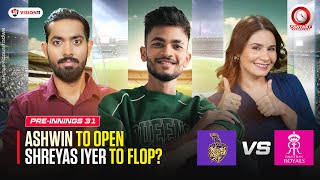 LIVE 🔴  KKR vs RR Pre-Match | Fantasy Countdown EP- 31 | Match - 31 | IPL 2024