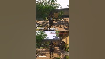 Ac shadows Expect vs Real #shorts #assassinscreed