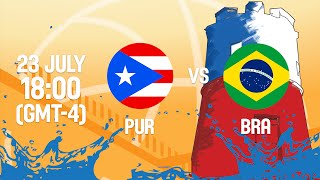 Puerto Rico v Brazil - Full Game - 3rd Place