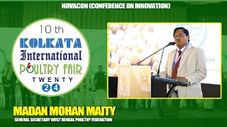 Madan Mohan Maity  General Secretary Wbpf Speech At Kolkata International Poultry 2024