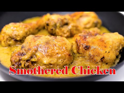 Easy Creamy Smothered Chicken and Gravy Recipe - Chef Lola's Kitchen