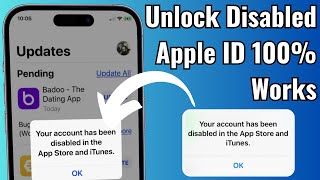 Fix Your Account Has Been Disabled In The App Store and iTunes - 2023