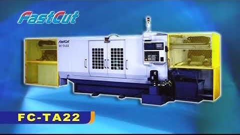 Fastcut Twin Spindle Lathe - TAL22 - With auto loading / unloading system