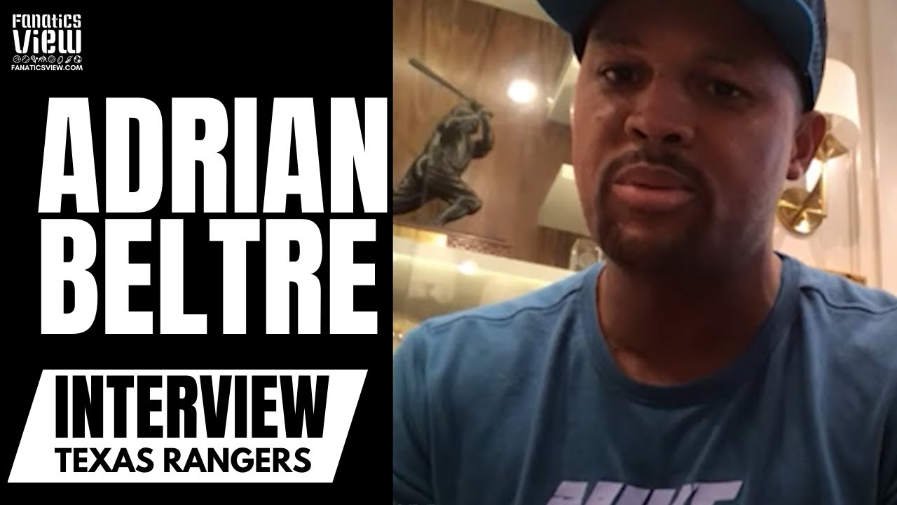 Adrian Beltre Reflects on MLB Career, Texas Rangers Hall of Fame Induction & Shares Rangers Stories