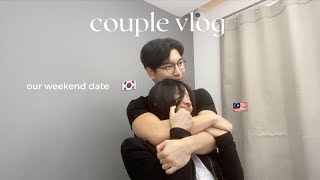 Couple vlog: we did cute couple things | hanok village, fireworks, photobooth, fried chicken