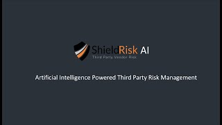Information Are you engaging Vendor Risk Management | ShieldRisk AI Update