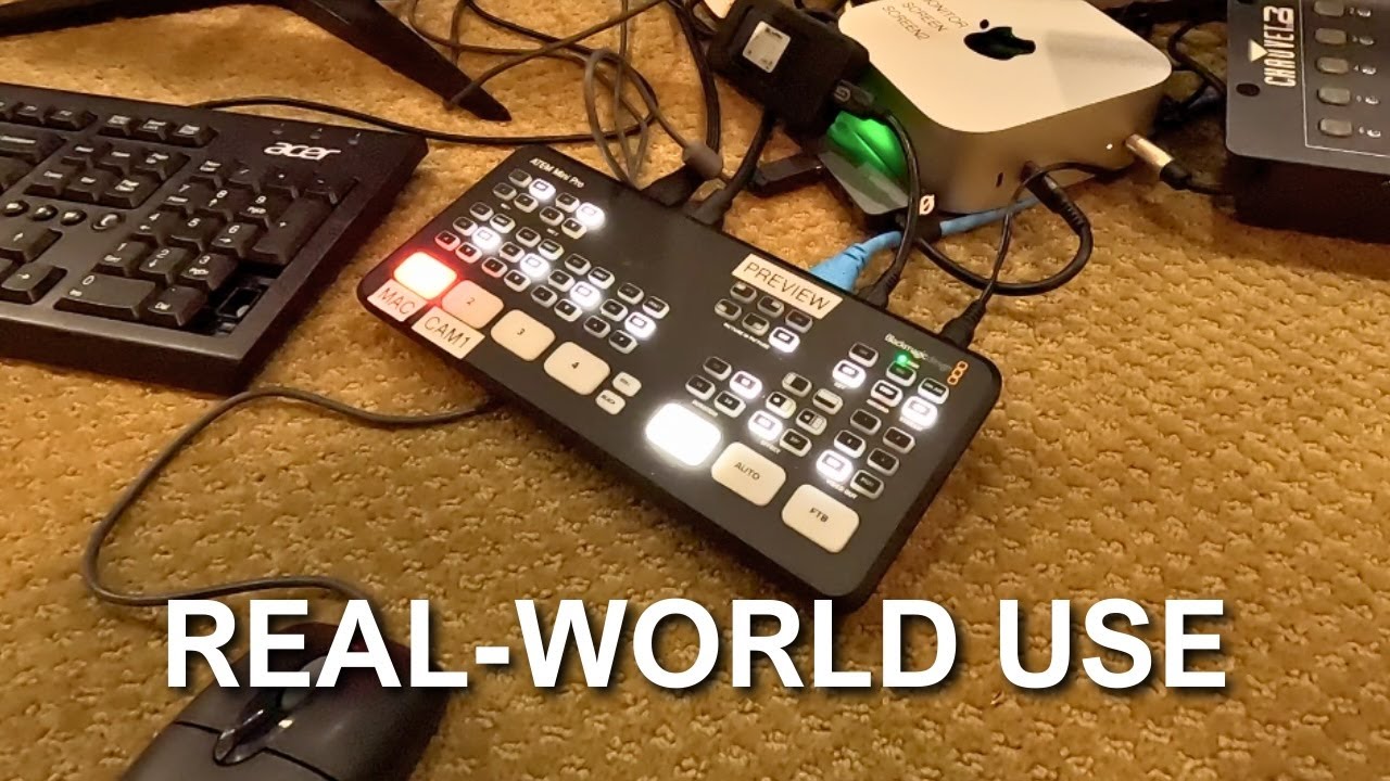 How To Setup & Use The Atem Mini Pro