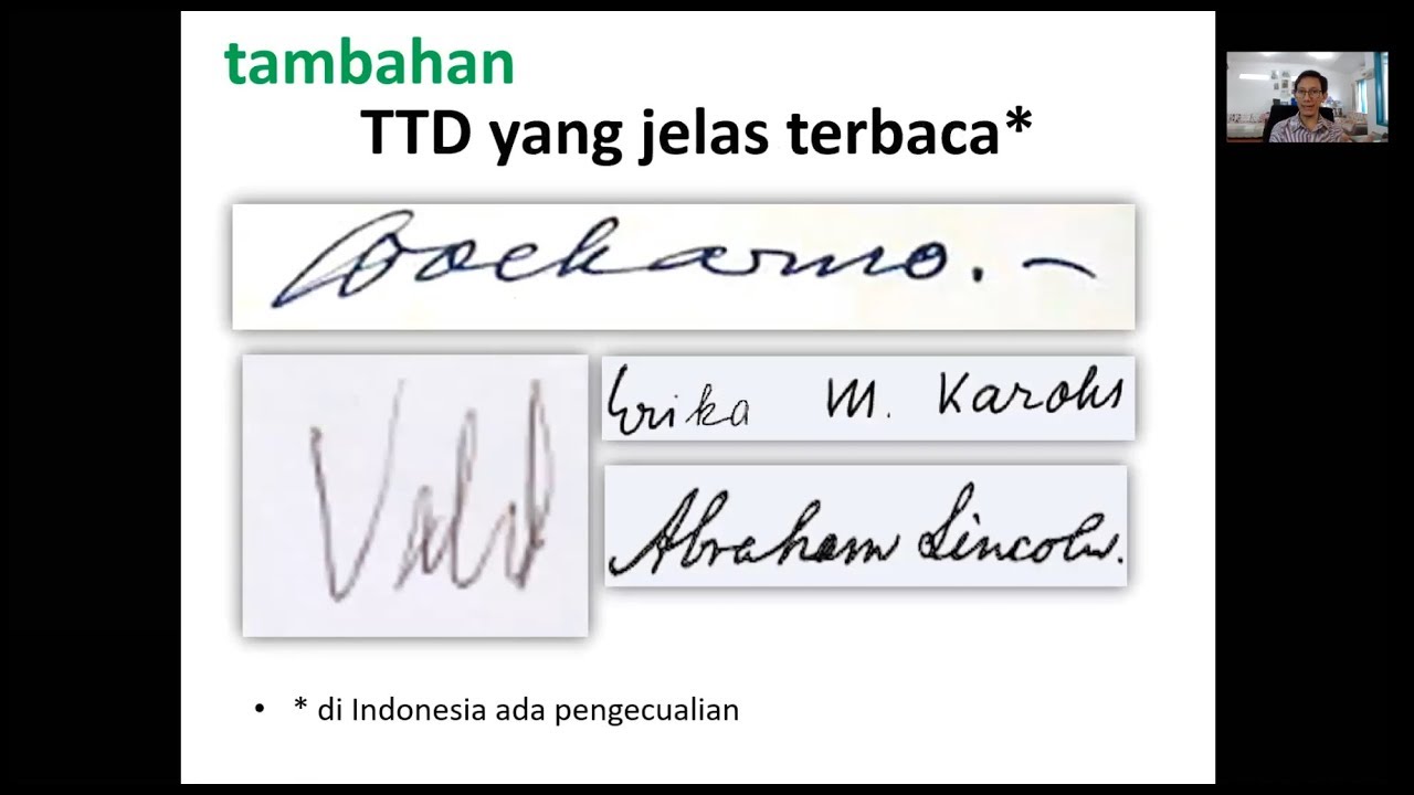 Grafologi Tanda Tangan Yg Jelas Dan Tidak Jelas Terbaca Youtube