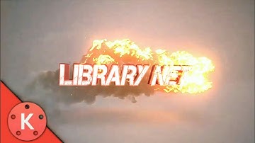 3D Fire Intro - Kinemaster || Pixellab Tutorial | Net Library Official