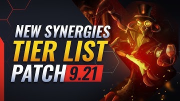 NEW UPDATE: BEST Synergies TIER List – Teamfight Tactics Patch 9.21