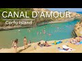 Canal D&#39;Amour And Cape Drastis Two Main Attractions At Sidari Resort In Corfu Island 4K | Greece