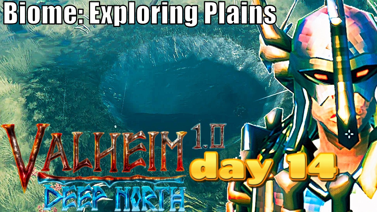 🔴LIVE: Biome: Exploring Plains! | Valheim 1.0 Deep North - Day 14~