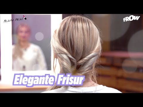 Elegante Frisur Zum Nachmachen Youtube