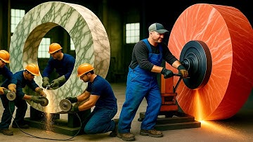 Explore the Amazing Transformation of STONE: From Quarry to Slab!