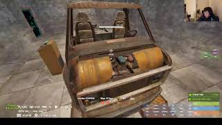 Racing the new Modular Cars in Rust and destroying them with tanks screenshot 5