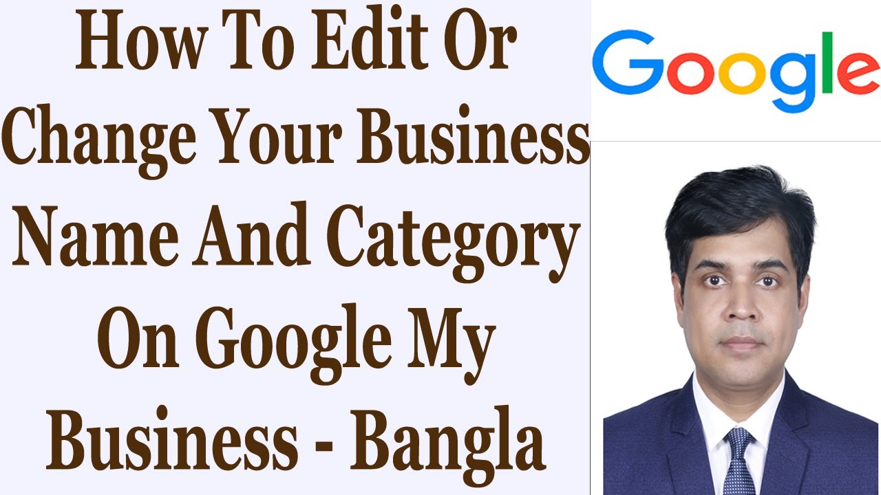 How To Edit Or Change Your Business Name And Category On Google My ...