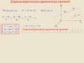 Видеоурок "Параметрические уравнения прямой"