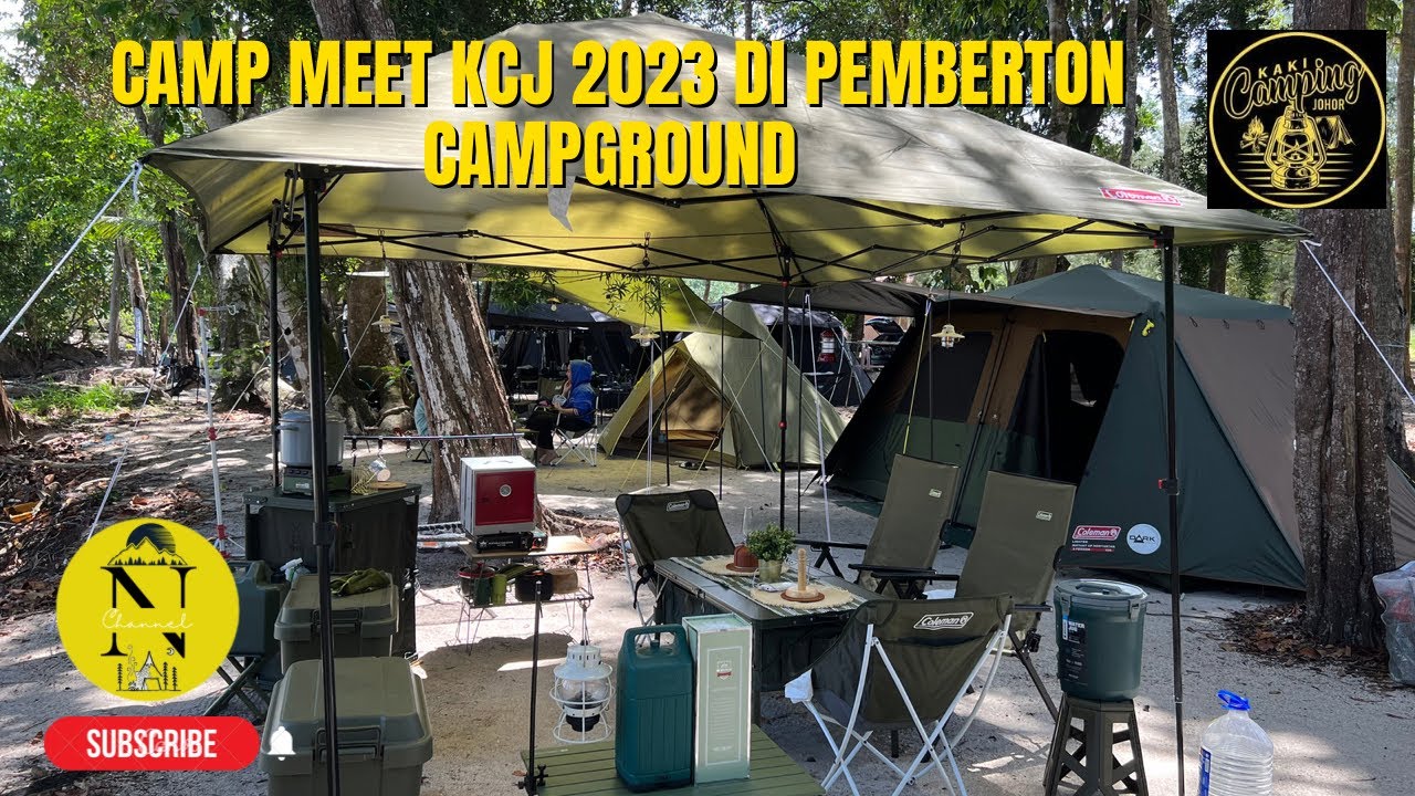 1st Camping in 2023 at Pemberton Campground,Sedili,Kota Tinggi #familycamping#campingmalaysia#kcj
