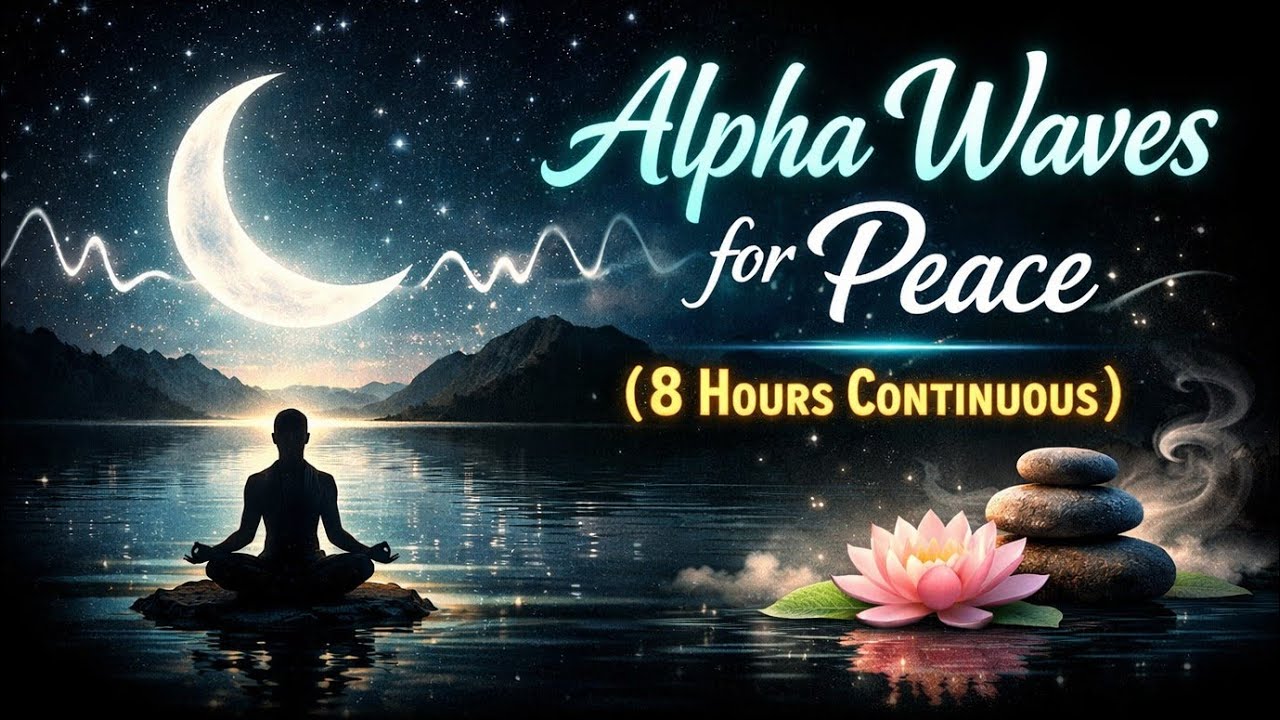 Alpha Waves for Peace (8 Hours Continuous)