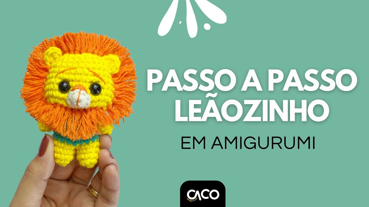 RECEITA GRATIS DE AMIGURUMI | PASSO A PASSO