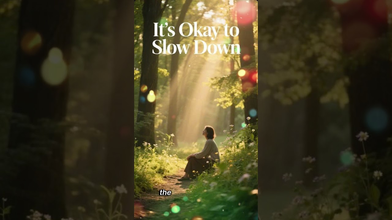 You’re Allowed to Slow Down