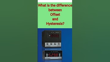 Difference b/w Offset & Hysterisis #instrumentation #shorts