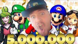 SMG4: Mario Relives Everything (5,000,000 SUB SPECIAL) Reaction Memories As Allways