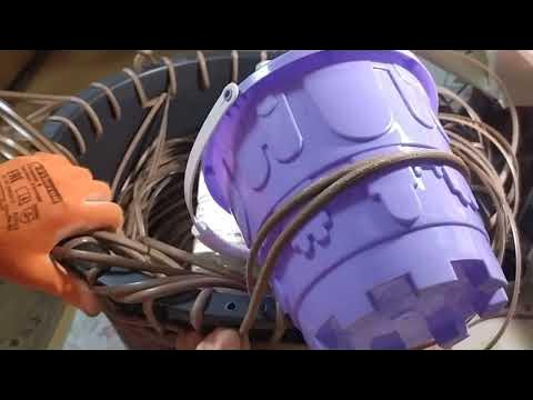 Ручка для кашпо из ротанга - YouTube