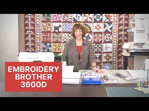 Embroidery Positionning On the Brother 3600d