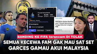Garces No Longer Considers Malaysia "Future of 7 Players in Suspense" FAM Has Not Filed an Appeal...