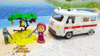 Видео с игрушками для детей про Машу и Монетное дерево! мультики для детей Видео с игрушками для детей про Машу и Монетное дерево! мультики для детей