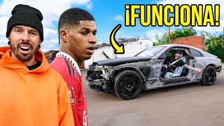 CONDUJE EL ROLLS ROYCE DE MARCUS RASHFORDS ACCIDENTADO POR PRIMERA VEZ by Mat Armstrong ES 389,484 views 2 days ago 36 minutes