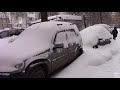 Весенний снегопад в Самаре (23.03.2020)