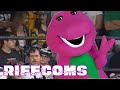 Reacting to the first episode of barney  riffcoms