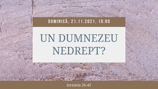 Sfânta Treime Brăila - 21 Noiembrie 2021 - Iosua Faur - Ieremia 26-45