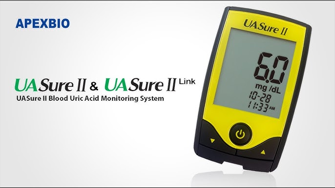 Uric Acid Meter-eBuricacid Blood Uric Acid Monitor-Valuemed