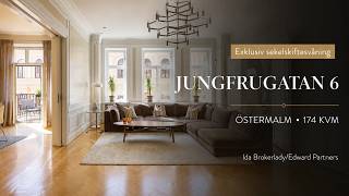 Jungfrugatan 6, Östermalm | Elegant sekelskiftesvåning om 174 kvm