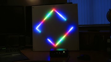 160 LED rhombus  Arduino VU meter