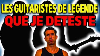 Les Guitaristes de légende que je n'aime pas ... #guitarvlog 123