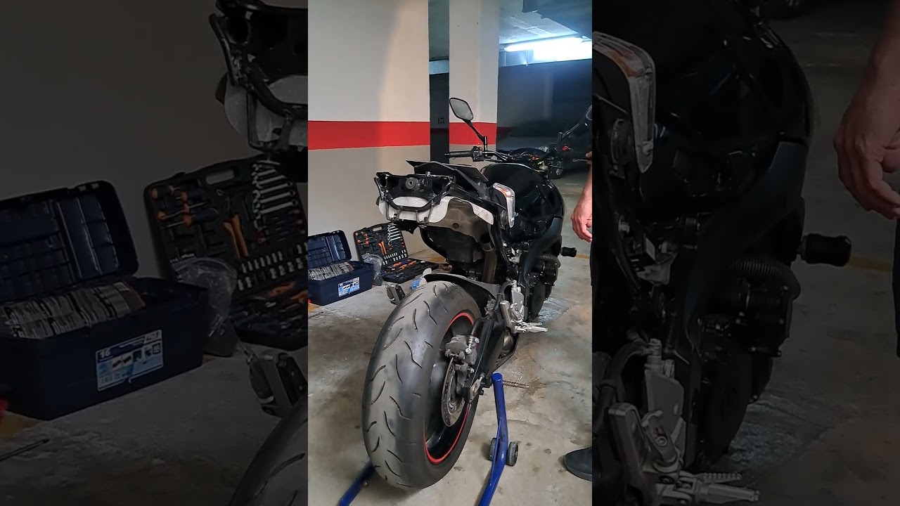 Suzuki GSR 600 - Exhaust Sound, Without Muffler!!! #shorts #gsr600